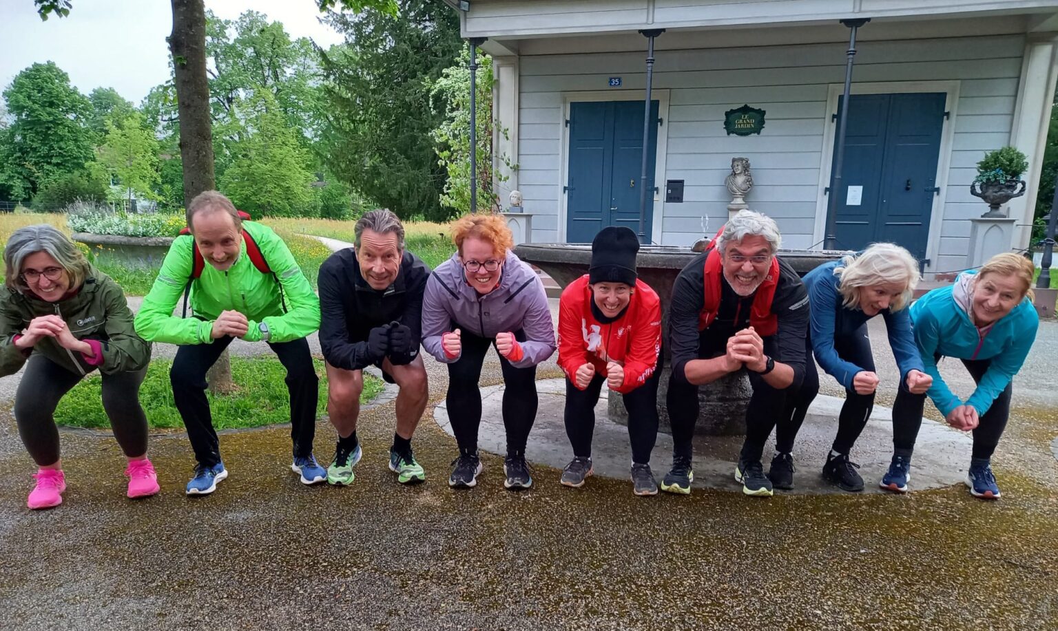 Wir gestalten das Training sehr abwechslungsreich
