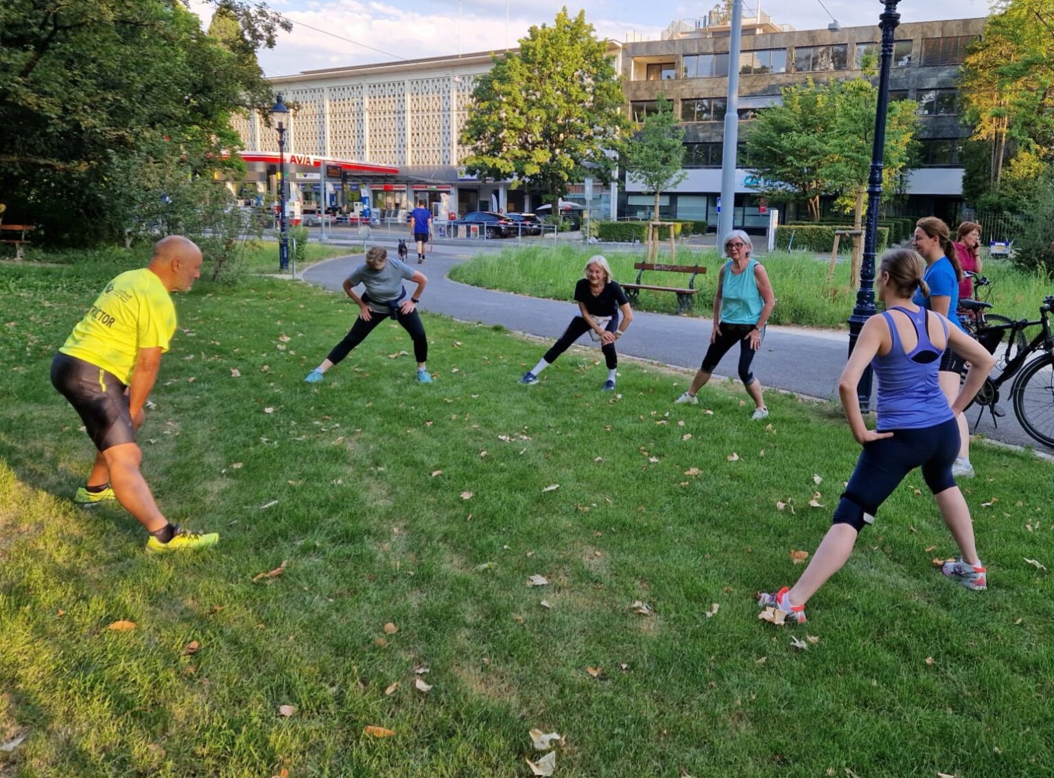 2024 Lauftreff Ausdehnen nach Training